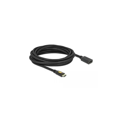 Zdjęcie produktu dla DeLOCK 5m HDMI, 5 m, HDMI Typu A (Standard), HDMI Typu A (Standard), Kompatybilność 3D, Czarny