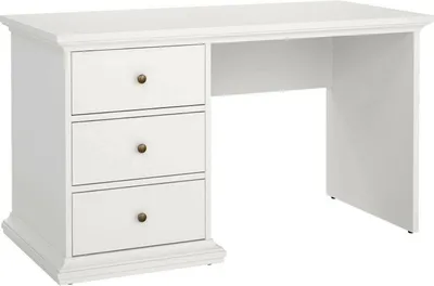 Obrázek produktu pro Psací stůl – bílý 61,6 x 130 x 73,9 cm