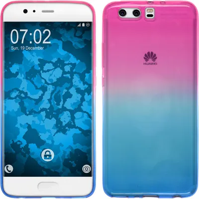 Produktbild von PhoneNatic Case kompatibel mit Huawei P10 Plus - Design:06 Silikon Hülle Ombrè Cover