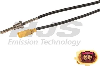 Produktbild von HJS 92 09 4265 Abgastemperatursensor für VW Touareg (7P5, 7P6) M14x1.5 775mm