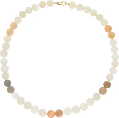Produktbild von JuwelmaLux Steinkette 333 Gold mit Mondstein JL30-05-2113 50 cm