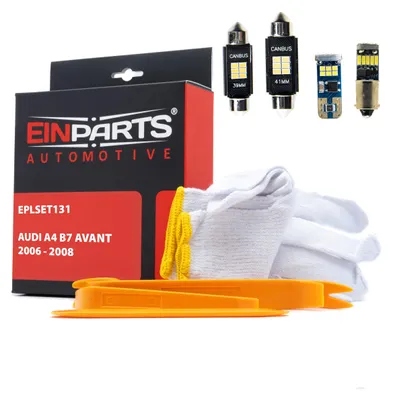 Obrázek produktu pro Einparts Sada LED pro Audi A4 B7 Avant 2006–2008 – LED osvětlení zavazadlového prostoru