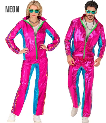Produktbild von Rosa Metallic Trainingsanzug Gr. S-XXL – Uni - Partyanzug XXL - ab 190cm