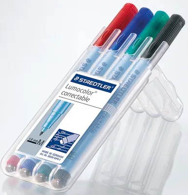Obrázek produktu pro STAEDTLER Folienstift Lumocolor correct M 4ST