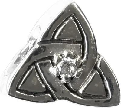 Produktbild von CarloBiagi Charm Bead Knoten Zirkonia 925 Echt Silber Schmuck Element D2BBSCZ43C