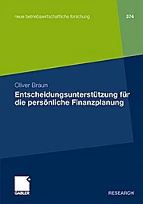 Obrázok produktu pre Entscheidungsunterstützung für die persönliche Finanzplanung