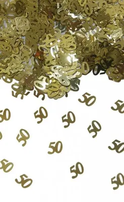 Produktbild von Folat 05327, Loses Konfetti, Gold, 1 Farben, Anzahl, Kunststoff, Geburtstag