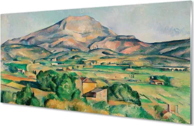 Produktbild von Glasbilder 120x60 Wandkunst Kunst Wiese mit Blick nach oben