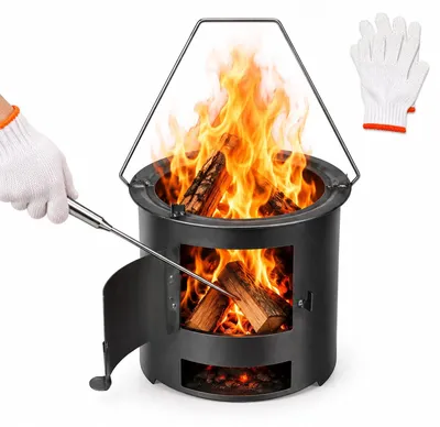 Produktbild von Tragbarer Raketofen für Camping und Outdoor-Aktivitäten