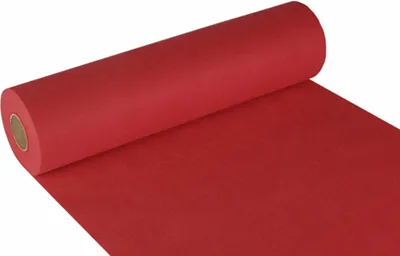 Produktbild von Tischläufer, stoffähnlich, Vlies "soft selection" 24 m x 40 cm rot