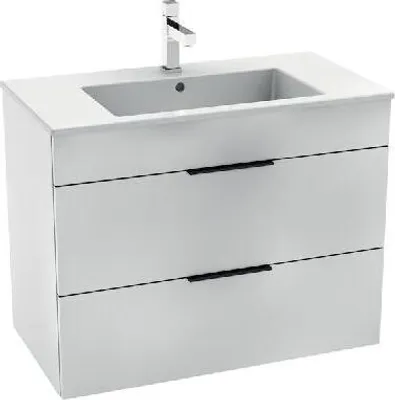 Immagine prodotto di Mobile da bagno con lavabo JIKA CUBE bianco 80x43 cm H4537621763001