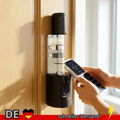 Produktbild von Tuya APP Fingerprint Zylinder Elektronische Smart Türschloss Digitale