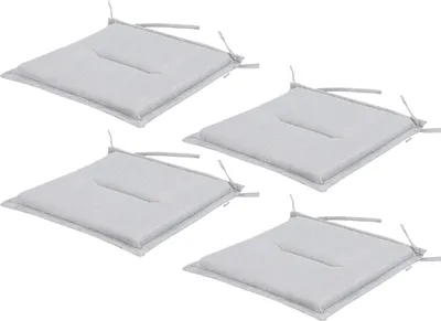 Produktbild von Gartenkissen Set "FROG" – 4er Set (45×45 cm), beidseitig, wetterfest, UV-beständig, Outdoor Stuhlkissen | Pillowprim