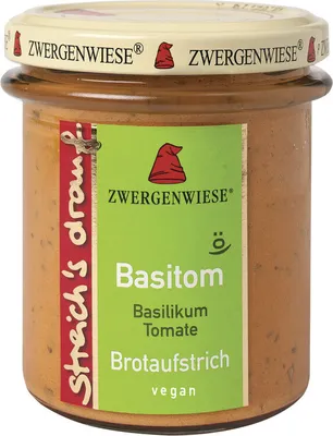 Produktbild von Zwergenwiese Basitom Aufstrich 160g