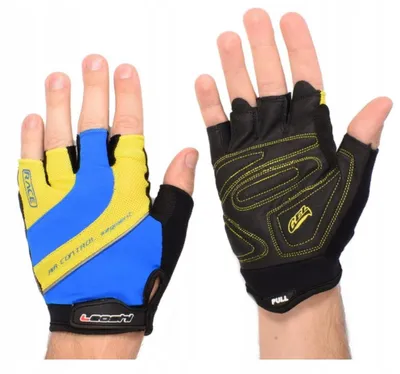 Image de Leoshi Gants Vélo Courts Sans Doigts Gel Antidérapants Taille M