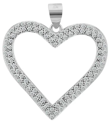 Produktbild von Akzent Damen Anhänger Yeona "Yeona" aus 925 Sterlingsilber, rhodiniert, langlebig