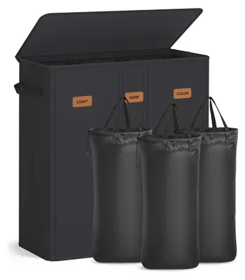 Productafbeelding van Wasmand – Kledingmand – Kledingorganizer – Oxford-stof – 64 x 33 x 75 cm