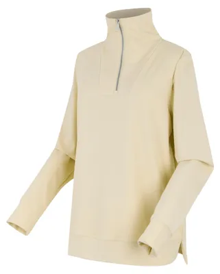 Immagine prodotto di Regatta - Maglia in pile da donna "Demmi", con cerniera corta RG12072 (44 DE) (Giallo vaniglia chiaro)