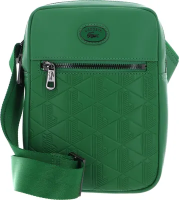 Produktbild von LACOSTE Umhängetasche Nomogramme Vertical Camera Bag Calathea grün