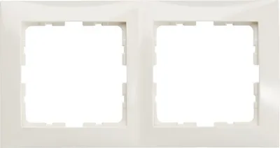 Produktbild von Hager 10128989, Weiß, Kunststoff, Schraubenlos, Jede Marke, Glänzend, 1 Stück(e)