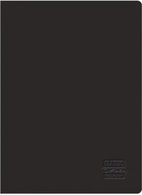 Zdjęcie produktu dla Zeszyt A5/60 kratka Rainbow Classic czarny (10szt) - HERLITZ