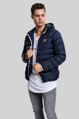 Obrázok produktu pre Urban Classics - BASIC BUBBLE Winterjacke navy / weiß - XXL