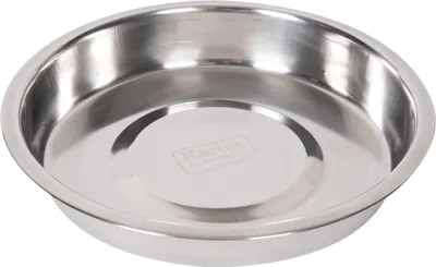 Immagine prodotto di Ciotola per cuccioli Karlie - Ciotola per cani - Acciaio inossidabile - Argento - 1500 ml - Diametro 21-25 cm