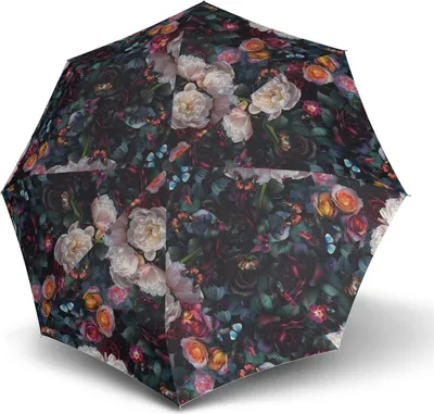 Produktbild von Knirps A.200 Duomatic Regenschirm Taschenschirm sturmfest fairybloom