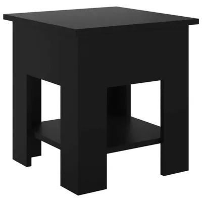 Produktbild von vidaXL Couchtisch Schwarz 40x40x42 cm Holzwerkstoff