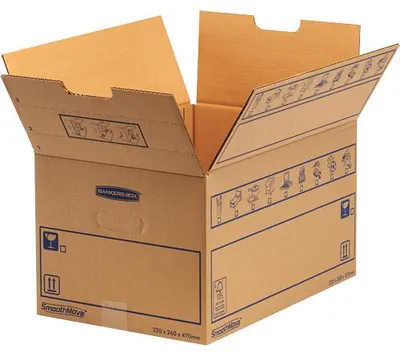 Produktbild von Fellowes SmoothMove Standard Umzugskarton 39L, 47,5x32,5x27 cm
