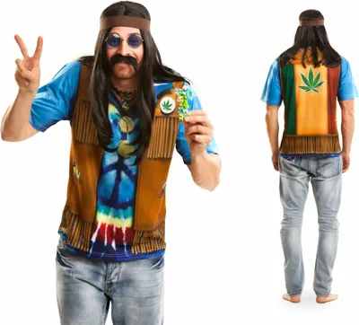 Obrázek produktu pro Převlek pro dospělé My Other Me Hippie - S