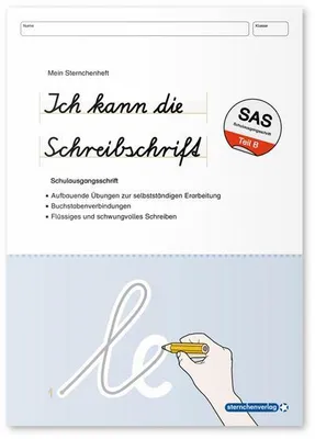Immagine prodotto di Ich kann die Schreibschrift - Schulausgangsschrift SAS - Übungsheft zu den Buchstabenverbindungen