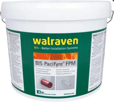 Obrázek produktu pro Walraven Brandschutzmörtel Pacifyre FPM Mörtelpulver (A1 bzw. MG III) 15 kg