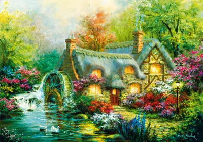 Obrázok produktu pre BLUEBIRD Puzzle Pokoj na vidieku 1000 dielikov