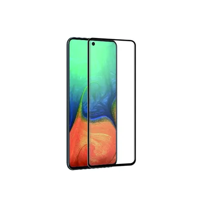 Immagine prodotto di Tiger, pellicola protettiva in vetro per Samsung Galaxy A71 Antibatterica, nera trasparente