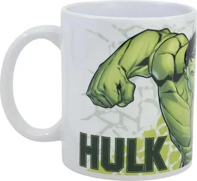 Produktbild von Marvel Avengers HULK Kaffeetasse Teetasse Tasse Geschenkidee 330 ml