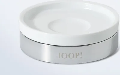 Produktbild von Joop! Seifenschale Chromeline, Silber/Weiß 010010010