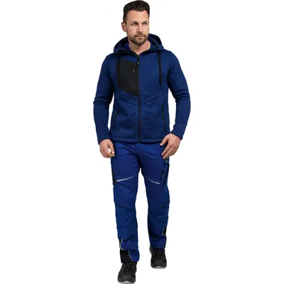 Produktbild von Leibwächter Strickjacke CASTJ Gr. M kornblau