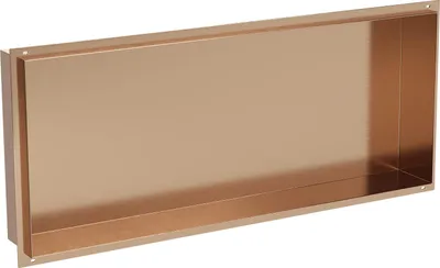 Obrázok produktu pre Mexen X-Wall-NR polica na zapustenie 75 x 30 cm, brúsená meď - 19C1753010