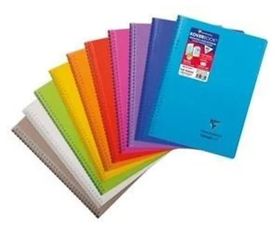 Zdjęcie produktu dla Kołonotatnik A4 80 kartek Koverbook mix kolorów