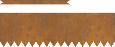 Produktbild von Möbel Rasenkanten 10 Stk. 100x0,5x30 cm Cortenstahl - Beeteinfassungen 865979