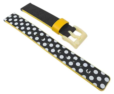 Produktbild von Q&Q by Citizen | SmileSolar Uhrenarmband Materialmix 14mm | 26505