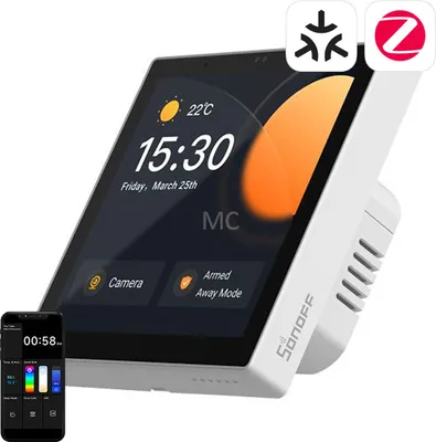 Image de Smart Control Panel Matter WiFi/Bluetooth/ZigBee Sonoff NSPanel Pro (white)