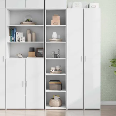 Produktbild von vidaXL Highboard Weiß 40x41x185 cm Holzwerkstoff