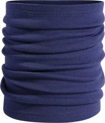 Image de Écharpe tubulaire Merino Warm, unie - Odlo, Couleur:21119 Skipper Blue, Taille:-