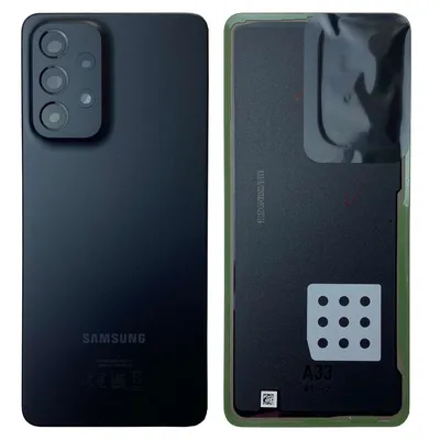 Produktbild von Akkudeckel Back Cover Akku Deckel für Samsung Galaxy A33 5G GH82-28042A Awesome Black / Schwarz
