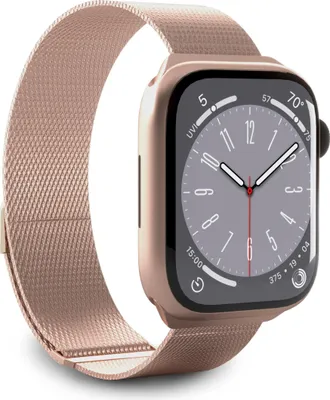 Zdjęcie produktu dla Puro PUMILAW40ROSE, pasek do zegarka, Apple, stal nierdzewna, 200 mm, 76 mm, 13 mm