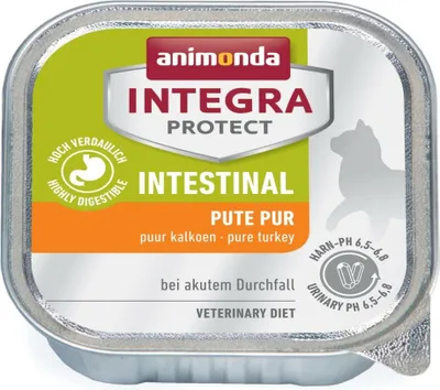 Produktbild von Katzen - Nassfutter ANIMONDA Integra Protect Intestinal Pute pur, 16 x 100 g