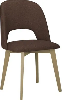 Image de Chaise de salle à manger rembourrée AFTON 7 - chêne Sonoma / marron 2