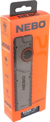 Zdjęcie produktu dla NEBO NEB-POC-0014-G, Uniwersalna latarka, Szary, Aluminium, Przyciski, IPX6, LED
